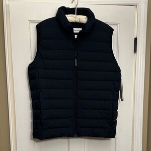 Navy Puffer Vest